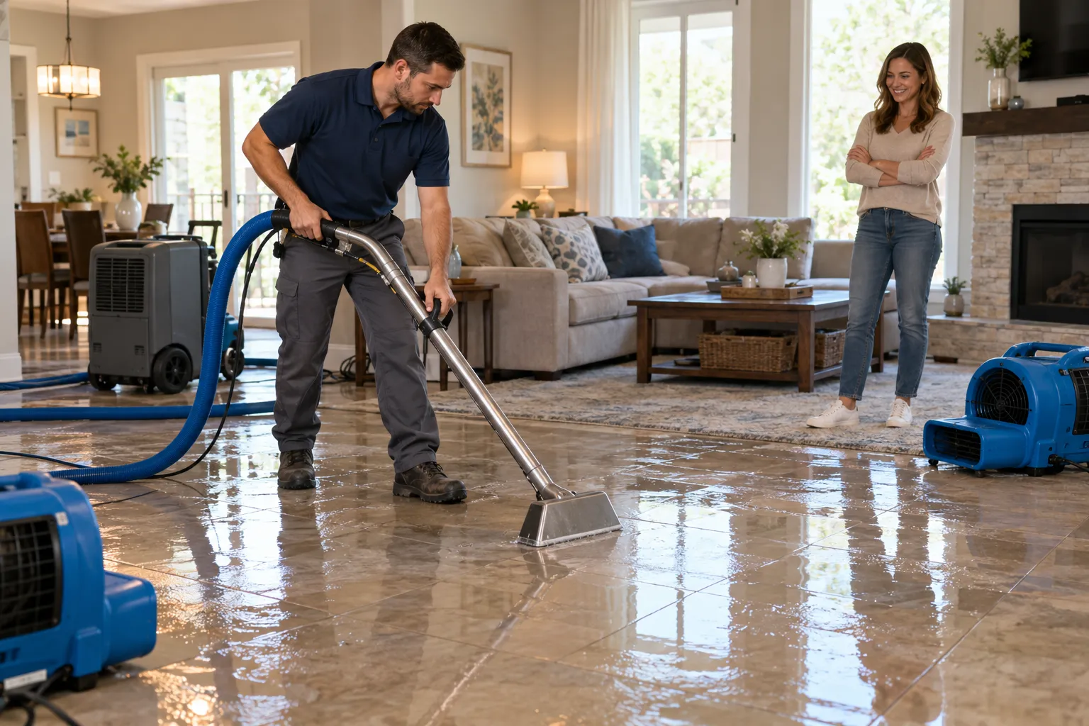 Water Extraction & Structural Drying in Tucson, AZ